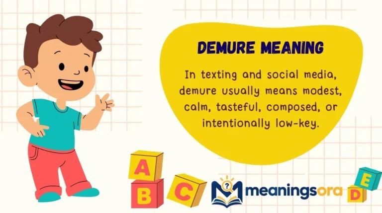 Demure Meaning