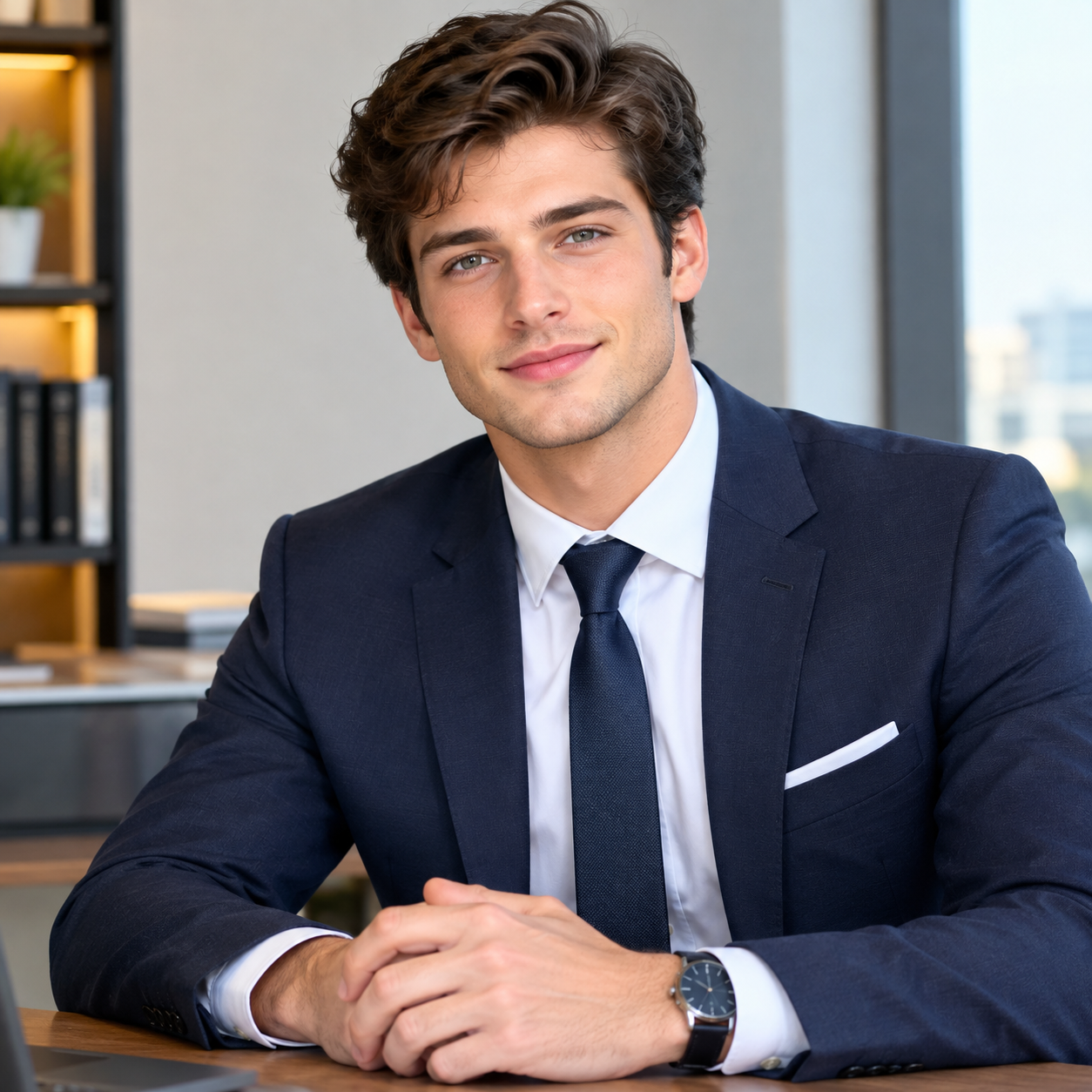 Photo of author