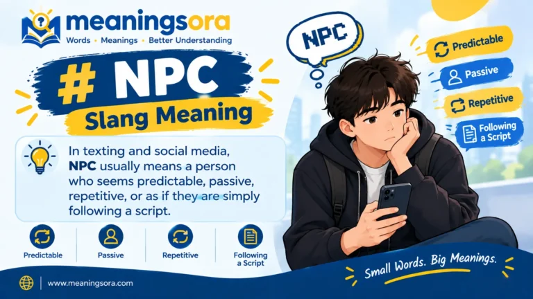 NPC Meaning Slang