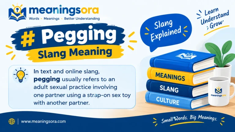 Pegging Slang Meaning