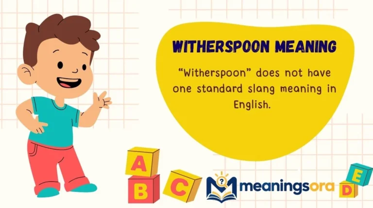 Witherspoon Meaning