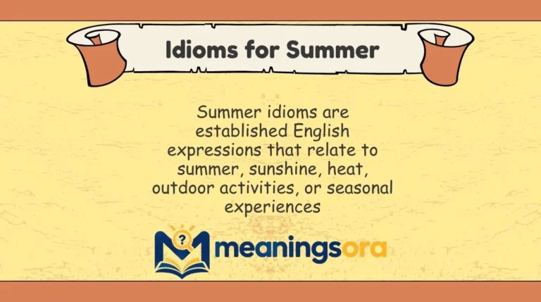 Idioms for Summer