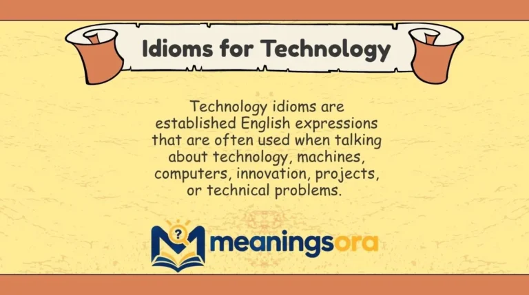 Idioms for Technology