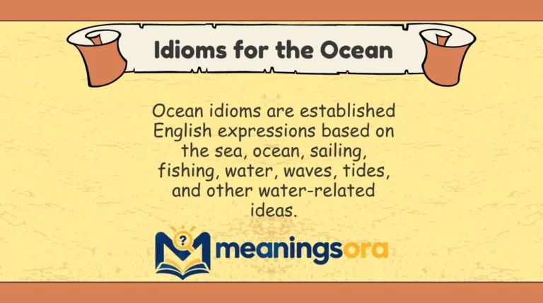 Idioms for the Ocean